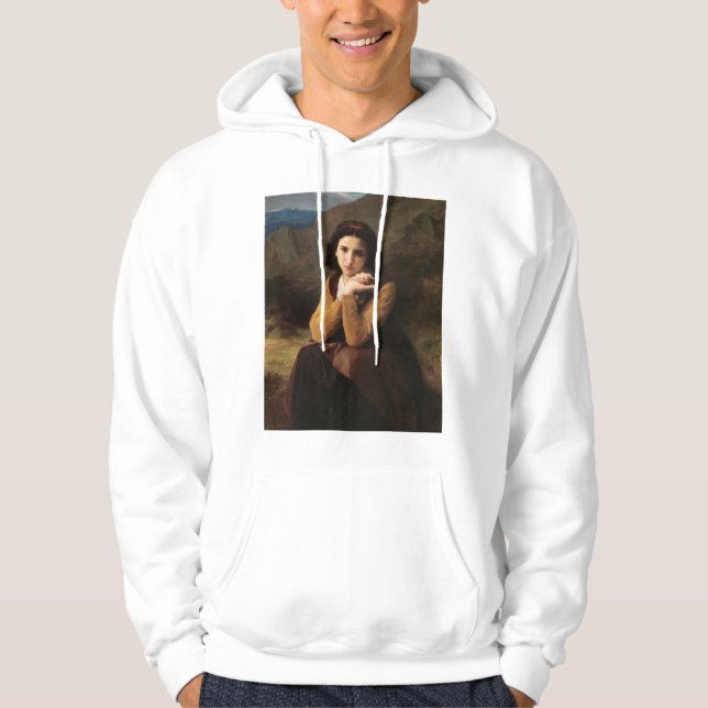 Sudadera Inocencia Mignon de Muchacha Adolescente, Bouguere (Anverso)