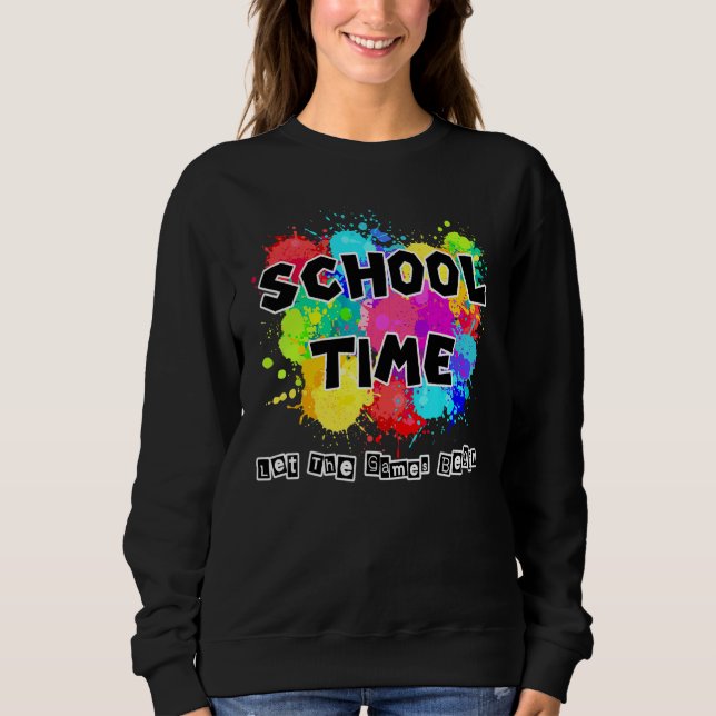Sudadera Inscripción de niños genial primer día de escuela  (Anverso)