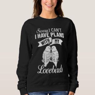 Sudadera Inseparable de cara melocotón loro mascota african