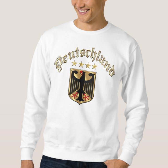 Sudadera Insignia Adler de Deutschland Vier Sterne Eagle (Anverso)