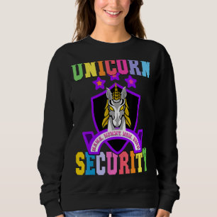 Sudadera Insignia de la madre de seguridad de Unicornio Mam