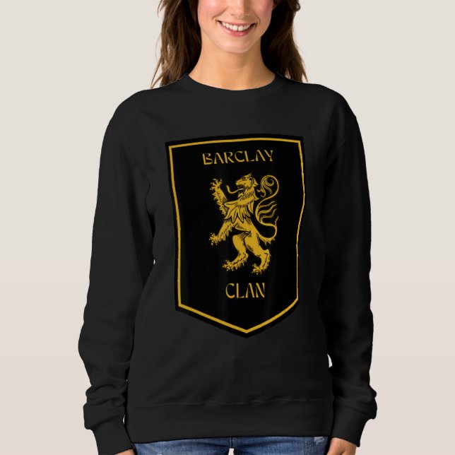 Sudadera Insignia de León de Escocia Barclay Clan (Anverso)