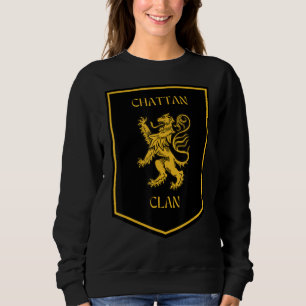 Sudadera Insignia de León Escocesa de Chattan Clan