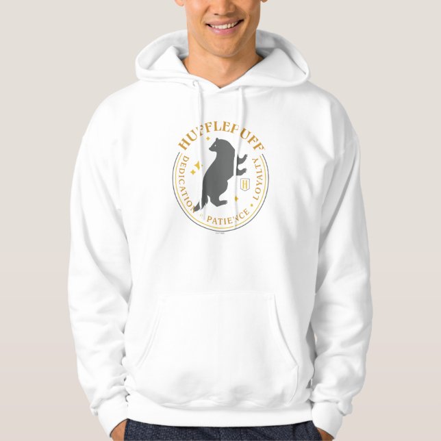 Sudadera Insígnia de Orgullo de la Casa BADGER HUFFLEPUFF™ (Anverso)