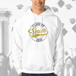 Sudadera Insignia de oro de clase superior de 2025