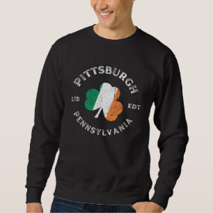 Sudadera Insignia del Trébol Irlandés de PITTSBURGH PENNSIL