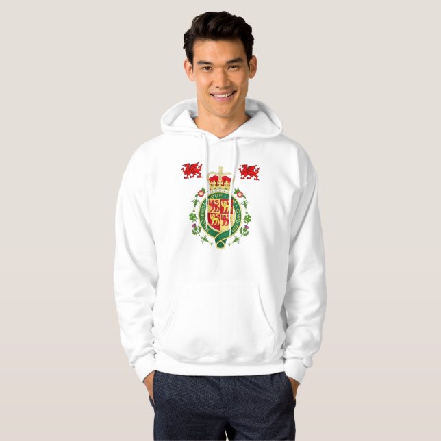 Sudadera Insignia real de País de Gales (Anverso completo)
