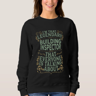 Sudadera Inspector de construcción - Inspec de construcción