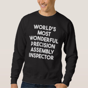 Sudadera Inspector de Ensamblaje de Precisión Más Maravillo
