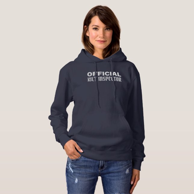 Sudadera Inspector oficial de matanza del Orgullo escocés (Anverso completo)