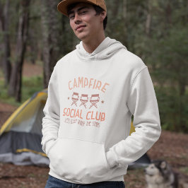 Sudadera Inspiración de camping en el club social Campfire
