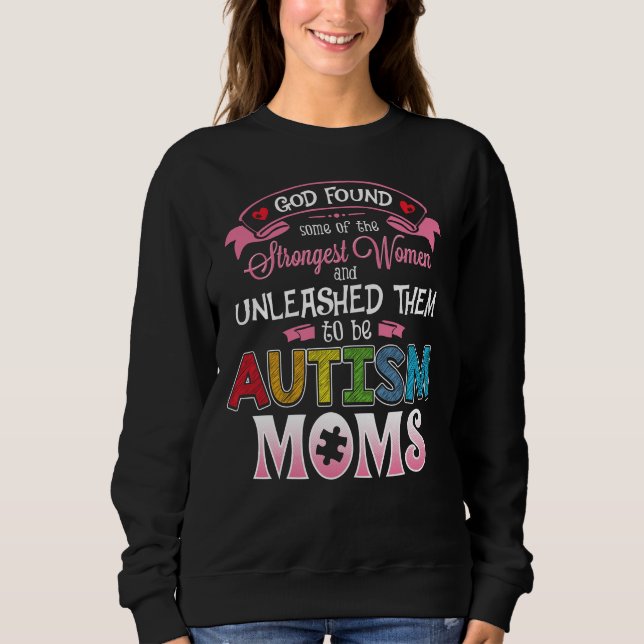 Sudadera Inspiración de mamá autista (Anverso)