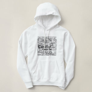 Sudadera Inspiración en la nube de la palabra zodiaca del c