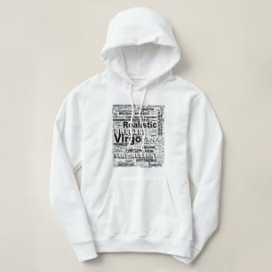 Sudadera Inspiración en la nube de palabras zodiacas de Vir