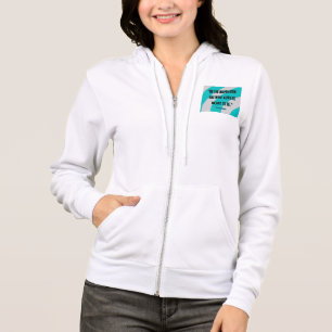 Sudadera Inspiración Mujeres Bella+Canvas Hoodie Full-Zip