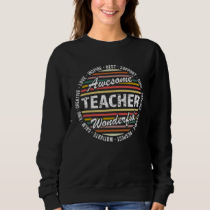 Sudadera Inspiración para la Agradecimiento a los Maestros