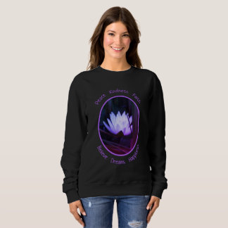 Sudadera Inspirador de flores de lirio de agua de Lotus