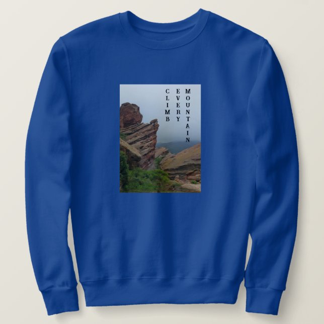 Sudadera Inspiradora Red Rocks (Anverso del diseño)