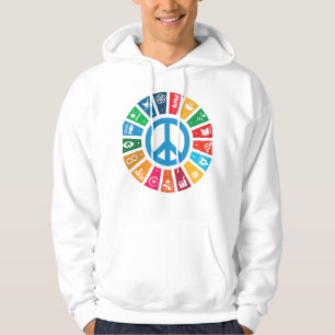 Sudadera Inspiradores objetivos de sostenibilidad de la paz