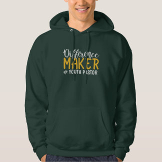 Sudadera Inspirando al creador de diferencias joven pastor