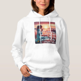 Sudadera "Inspirando fe", mujer de Hoodie