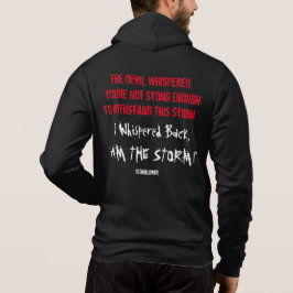 SUDADERA INSPIRAR CITA DE GUERRA FIEL PARA ÉL / SU ZIPUP