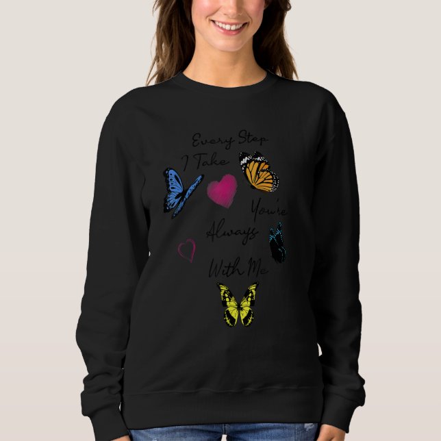 Sudadera Inspirational Signs From Heaven Butterflies (Anverso)