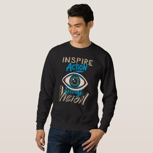 Sudadera Inspire Action Through Vision (Anverso completo)
