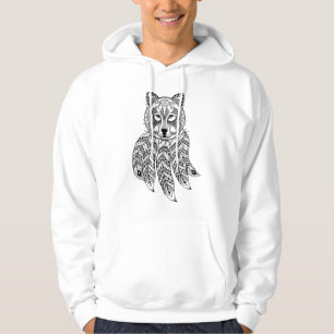 Sudadera Inspired Wolf With Dreamcatcher