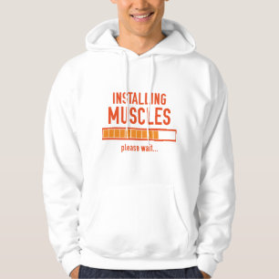 Sudadera Instalación de músculos