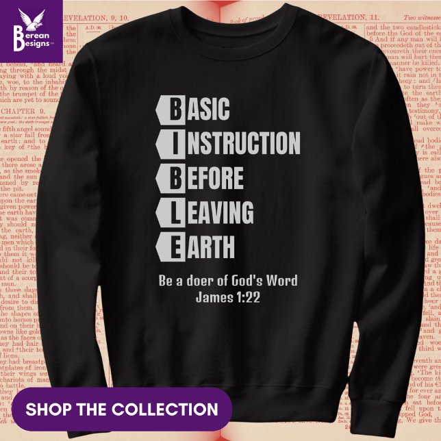 Sudadera Instrucción básica BIBLIA antes de salir de la Tie (Subido por el creador)