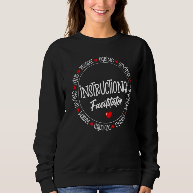 Sudadera Instrucción de instructores de educación (Anverso)