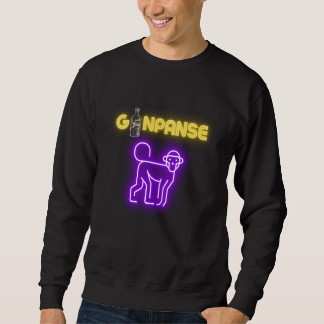 Sudadera Instrucciones de ginebra Fiesta Ginderella Equipo  (Anverso)