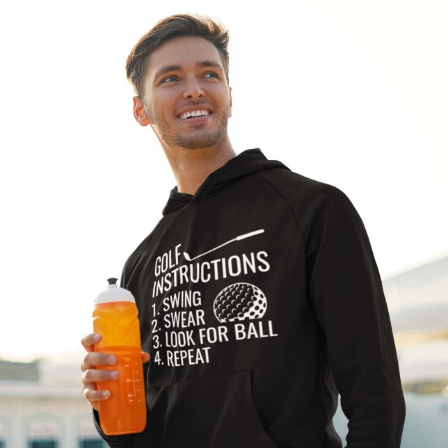 Sudadera Instrucciones de golf (Subido por el creador)