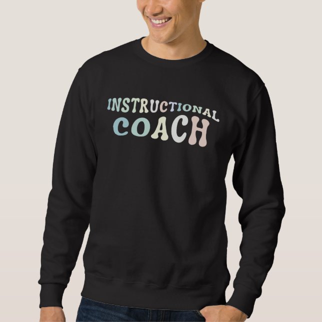 Sudadera Instructional Coach Crew (Anverso)