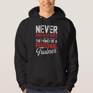 Sudadera Instructor de aptitud para entrenamiento personal