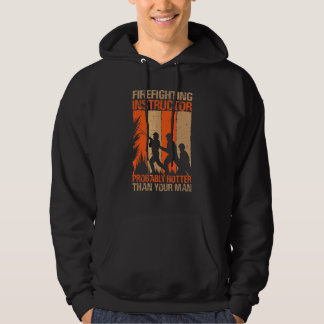 Sudadera Instructor de Lucha contra Incendios Probablemente