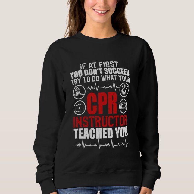 Sudadera Instructor de RCP (Anverso)