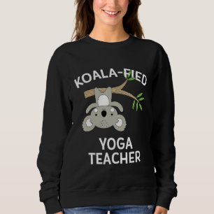 Sudadera Instructor de Yoga Koala Lindo Chiste Divertido P