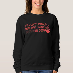 Sudadera Instrumento de viento Bagpipe Bagpiper Instrumento