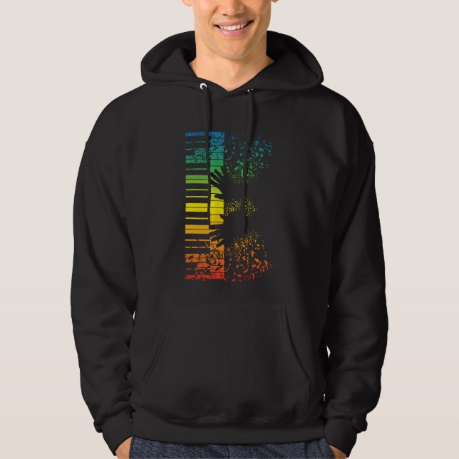 Sudadera Instrumento del músico de la música del regalo del (Anverso)