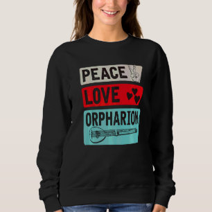 Sudadera Instrumento Musical Orpharion Pulsado Cuerdas Guit