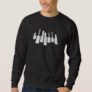 Sudadera Instrumentos Musicales De Piano Pianista Música