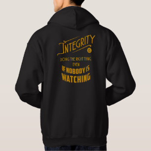 Sudadera Integridad encapuchada