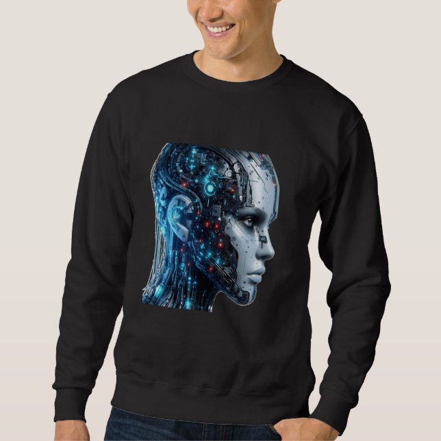 Sudadera Inteligencia Artificial - Ciencia Informática - IT (Anverso)
