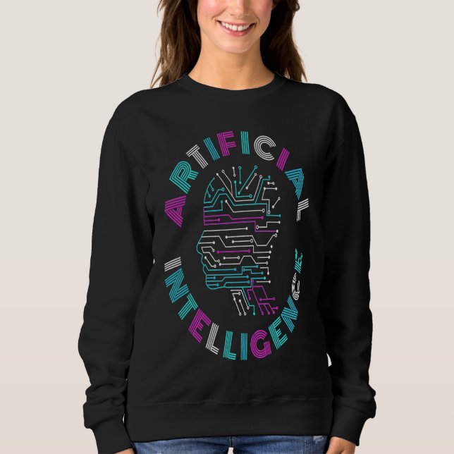 Sudadera Inteligencia Artificial IA (Anverso)