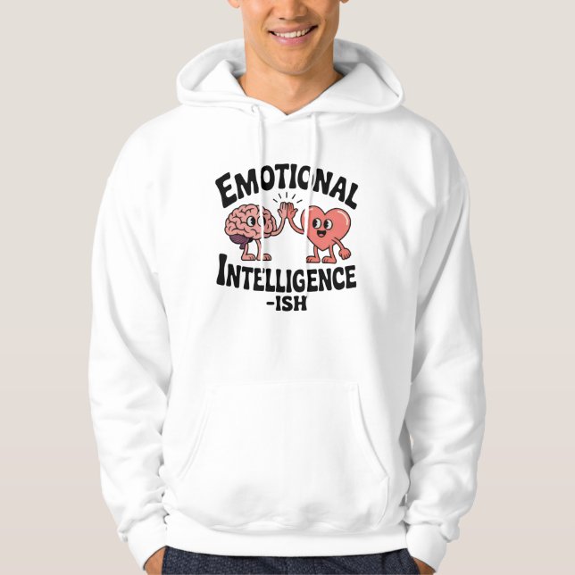 Sudadera Inteligencia emocional-ish | Sabiduría imperfecta  (Anverso)