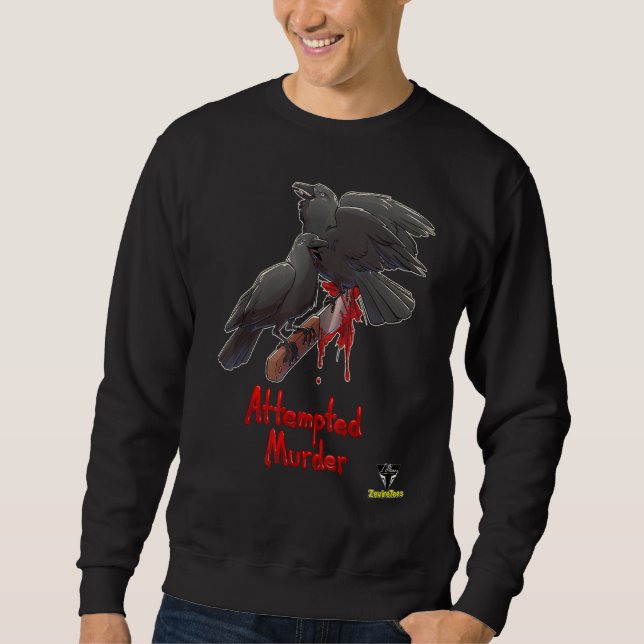 Sudadera Intento de asesinato (Anverso)