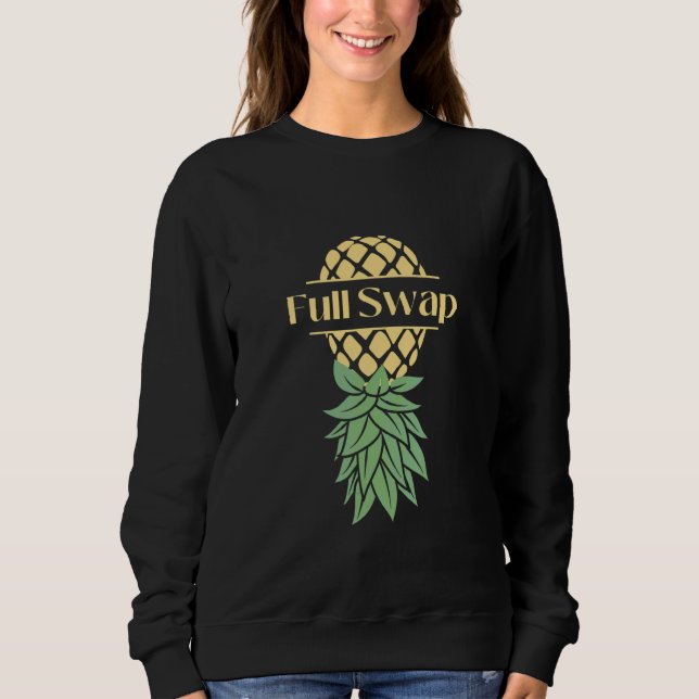 Sudadera Intercambio Total Columpios de Piña al Revés   (Anverso)