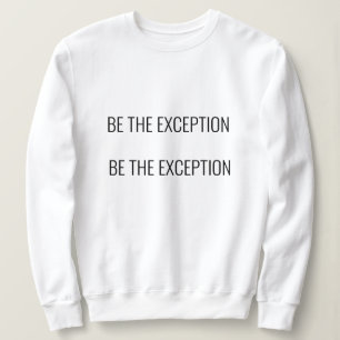 Sudadera Interesante camiseta blanca con motivaciones